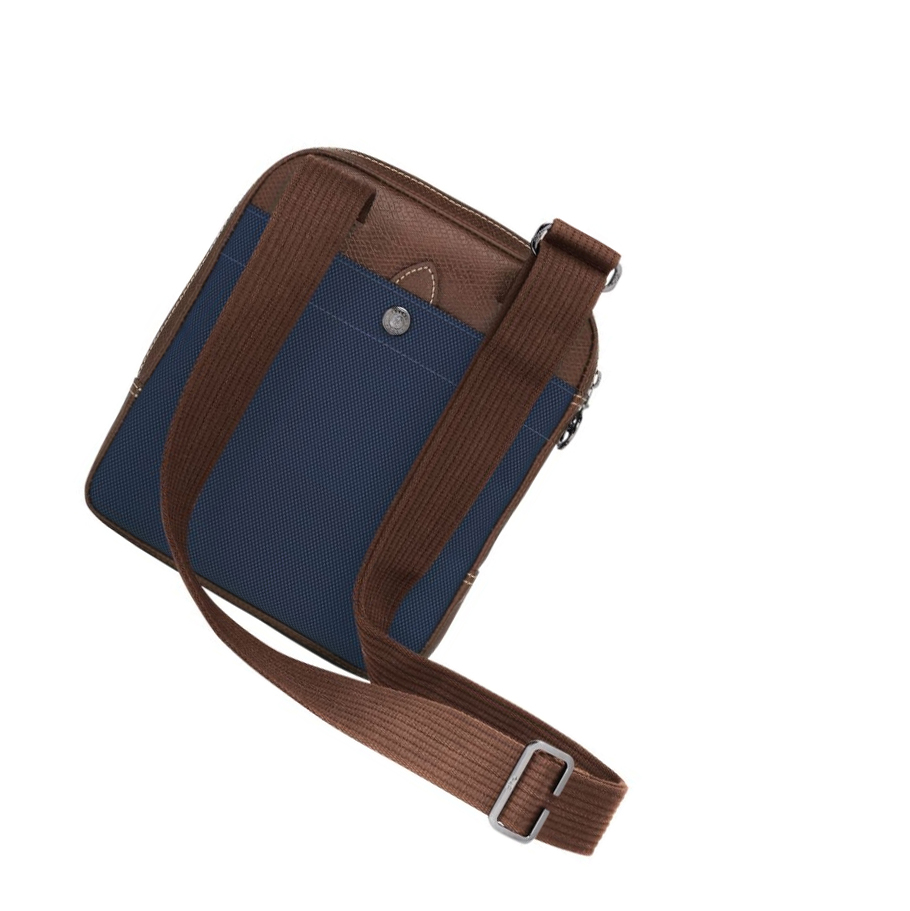 Longchamp Boxford S Miesten Crossbody Laukut Laivastonsininen | Fi-JTFE268