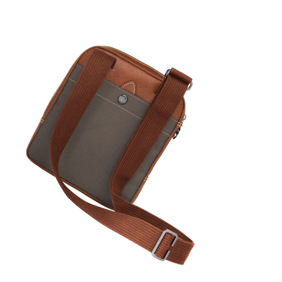 Longchamp Boxford S Miesten Crossbody Laukut Ruskea | Fi-TFUI042