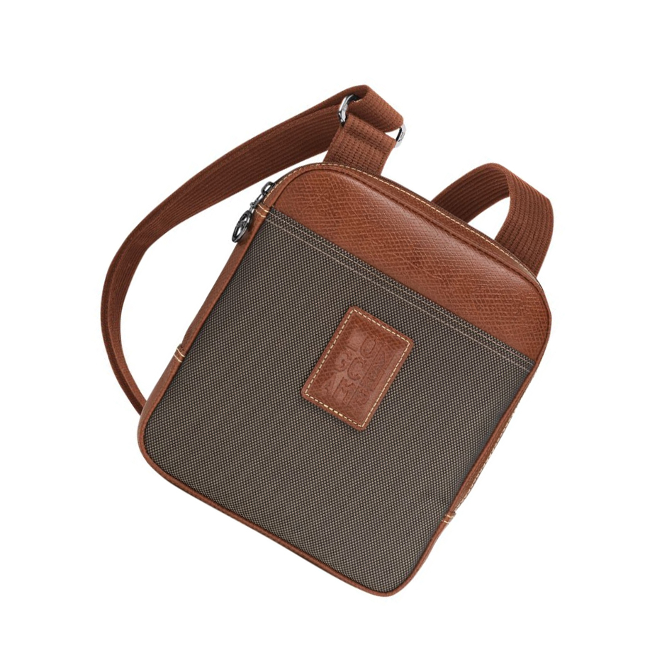 Longchamp Boxford S Miesten Crossbody Laukut Ruskea | Fi-TFUI042