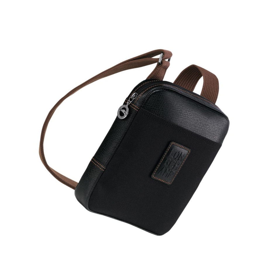 Longchamp Boxford S Miesten Crossbody Laukut Mustat | Fi-ZMIU241