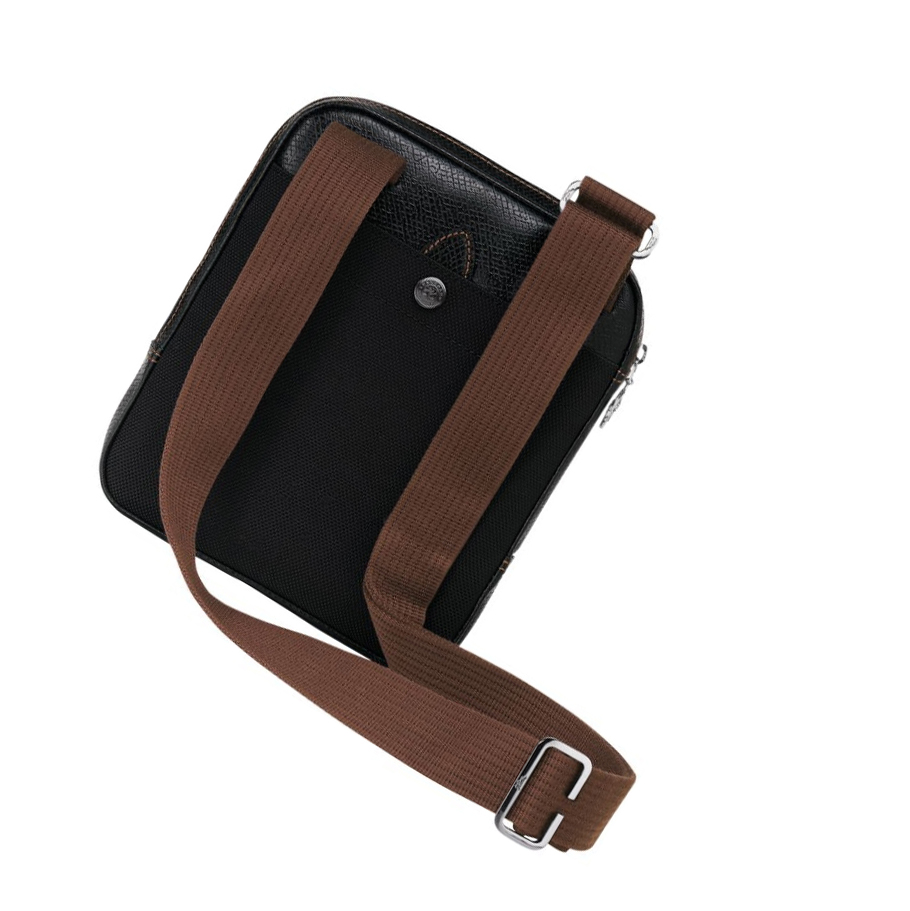 Longchamp Boxford S Miesten Crossbody Laukut Mustat | Fi-ZMIU241
