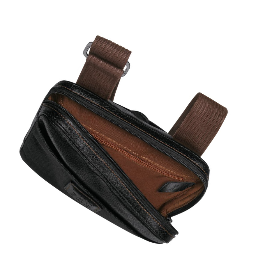 Longchamp Boxford S Miesten Crossbody Laukut Mustat | Fi-ZMIU241
