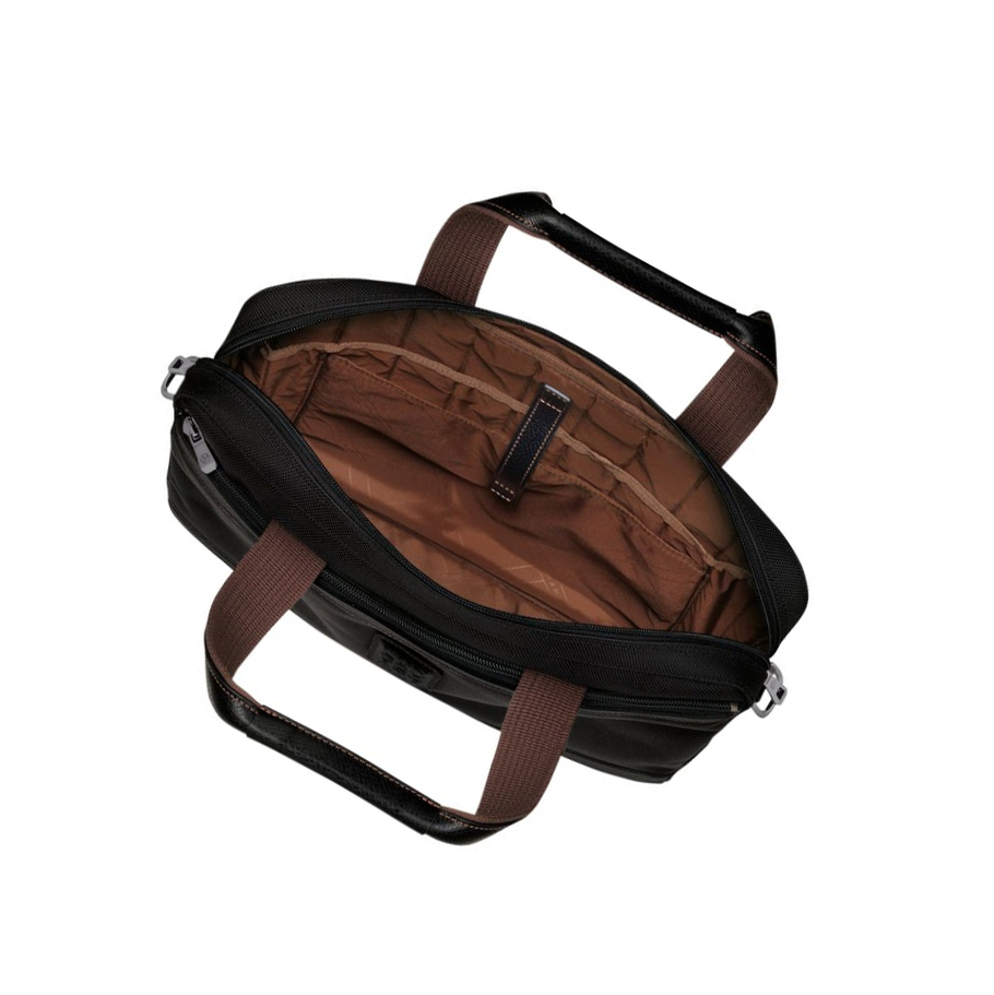 Longchamp Boxford S Miesten Salkku Mustat | Fi-ATWE458