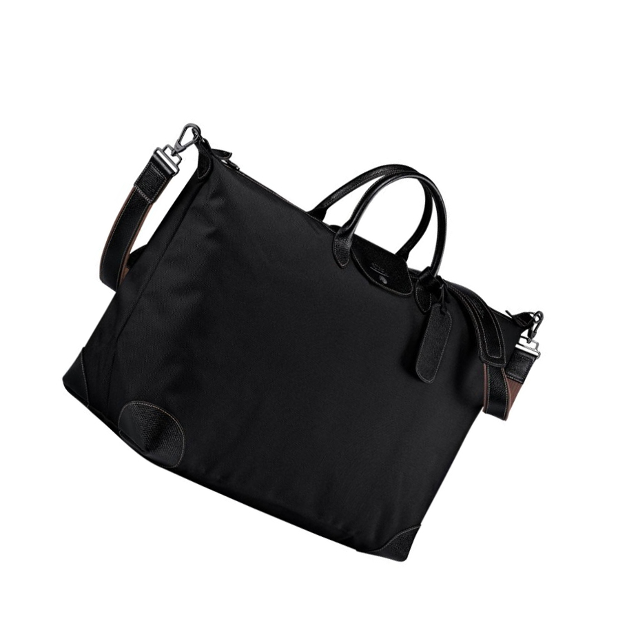 Longchamp Boxford XL Miesten Matkakassit Mustat | Fi-LKFA534