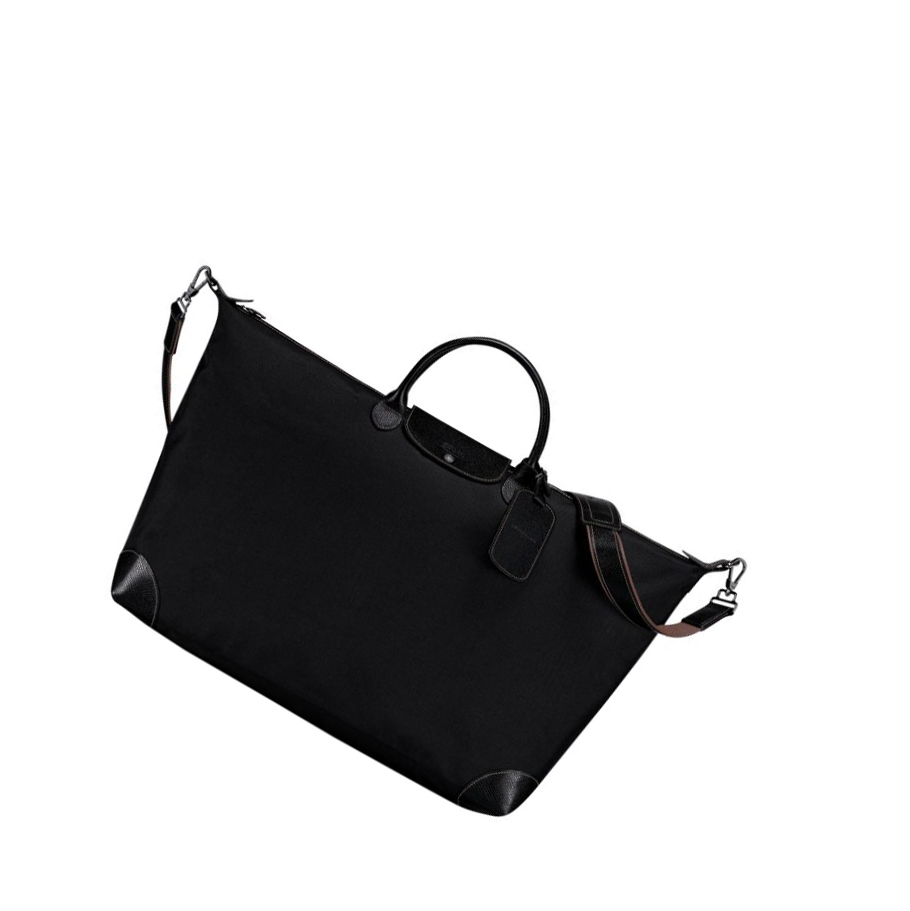 Longchamp Boxford XL Miesten Matkakassit Mustat | Fi-LKFA534