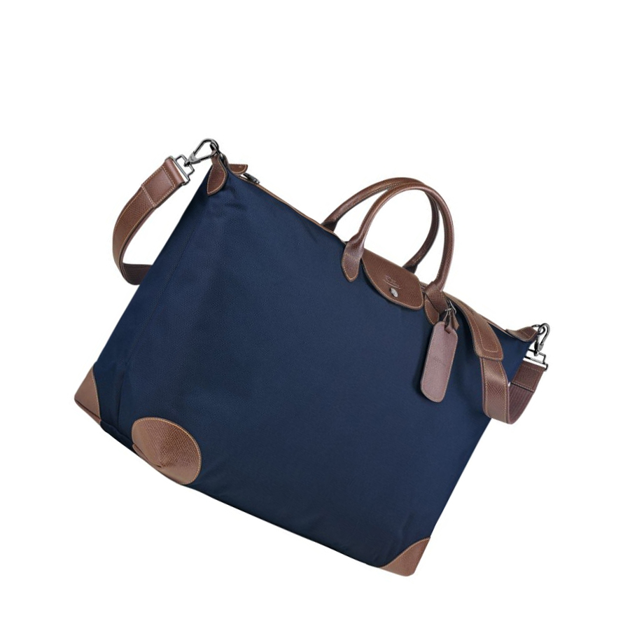 Longchamp Boxford XL Naisten Matkakassit Laivastonsininen | Fi-FMTZ857