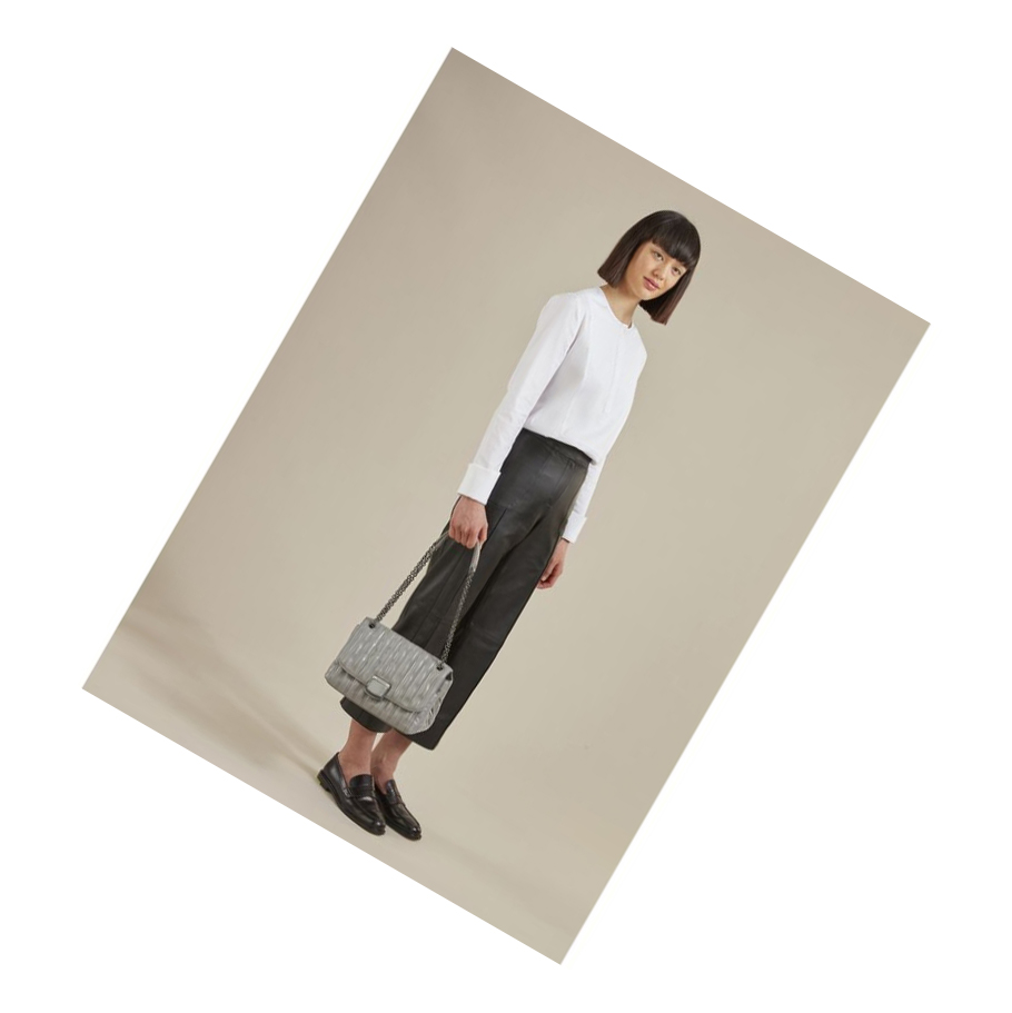 Longchamp Brioche M Naisten Crossbody Laukut Harmaat | Fi-FKNJ361