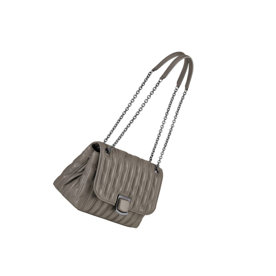 Longchamp Brioche M Naisten Crossbody Laukut Harmaat | Fi-FKNJ361