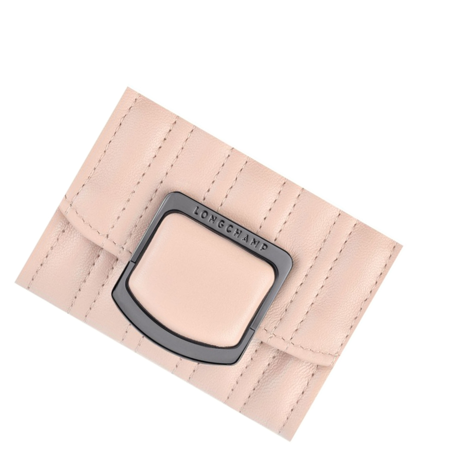 Longchamp Brioche Naisten Kortinhaltijat Vaaleanpinkki | Fi-SIQT395