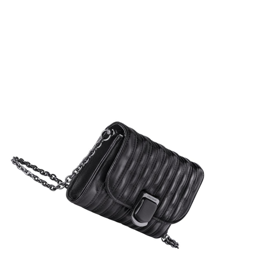 Longchamp Brioche Naisten Lompakko Mustat | Fi-TPYR028