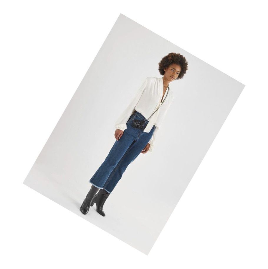 Longchamp Brioche Naisten Vetoketjullinen Lompakko Mustat | Fi-XIEJ018