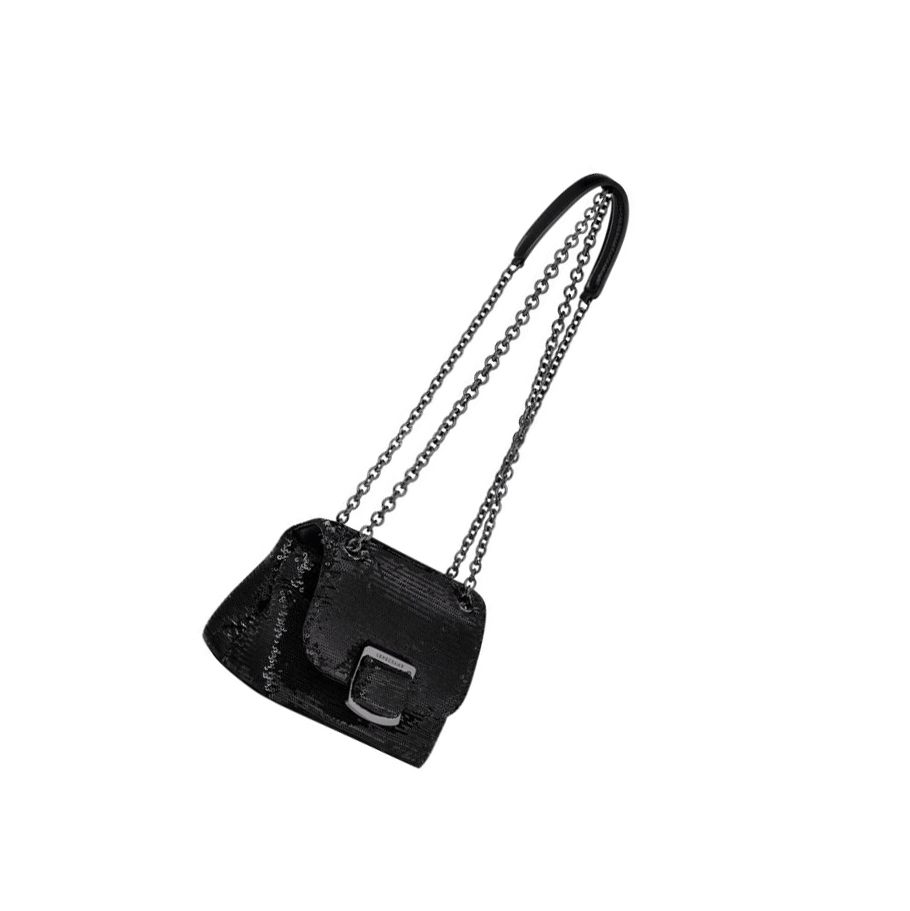 Longchamp Brioche Party XS Naisten Crossbody Laukut Mustat | Fi-IDBL627