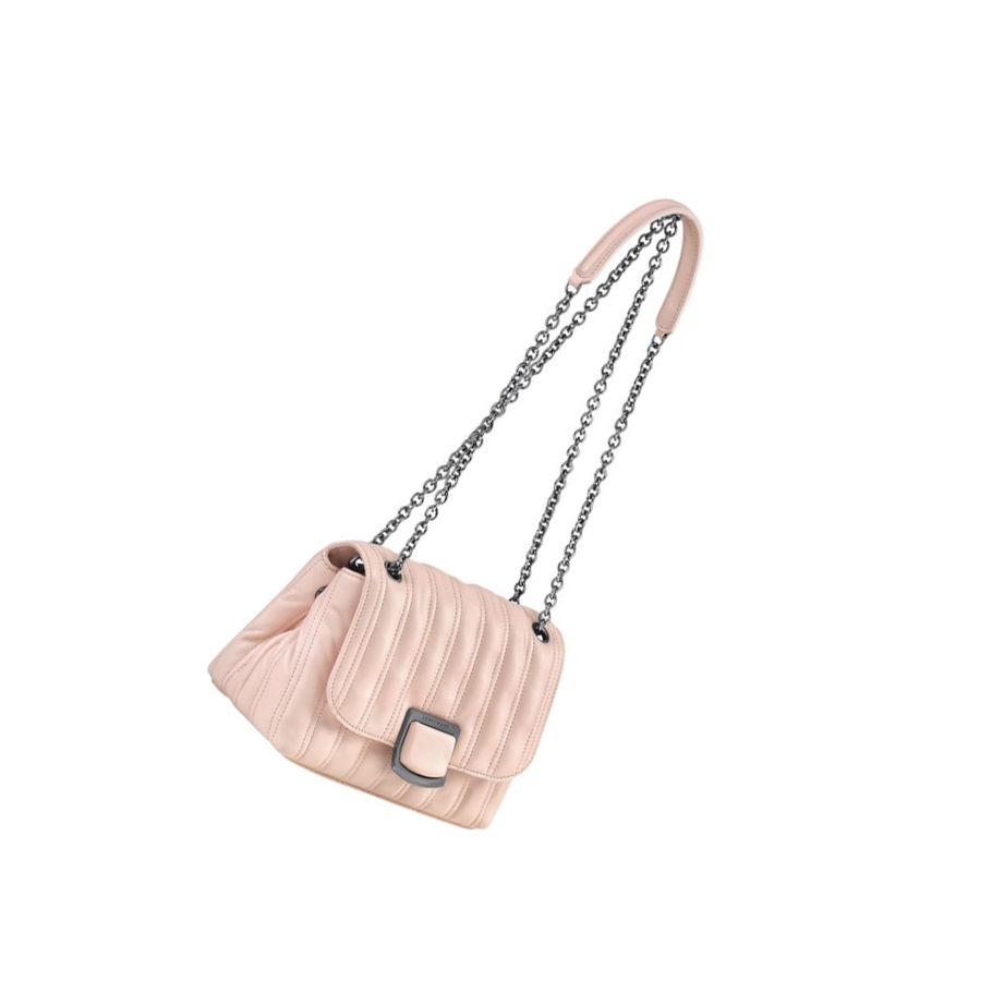 Longchamp Brioche S Naisten Crossbody Laukut Vaaleanpinkki | Fi-JBFC053