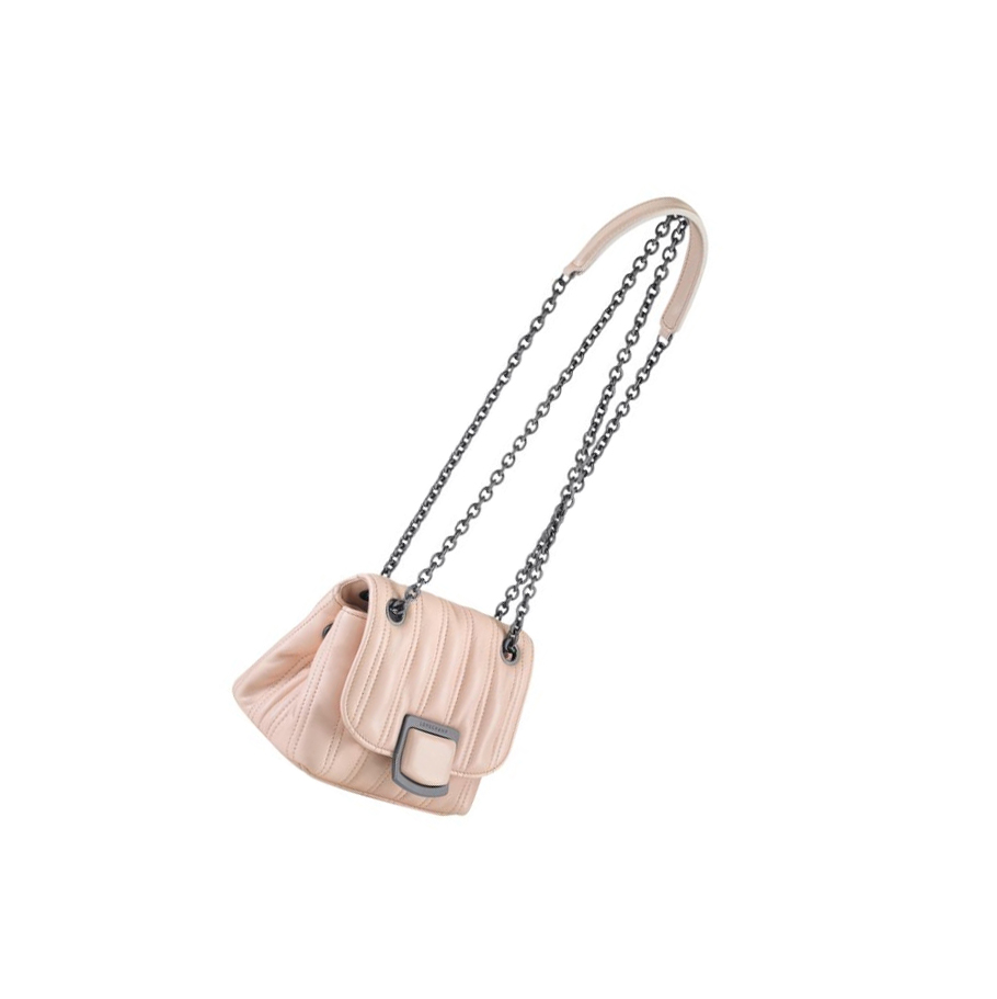 Longchamp Brioche XS Naisten Crossbody Laukut Vaaleanpinkki | Fi-RHBD456