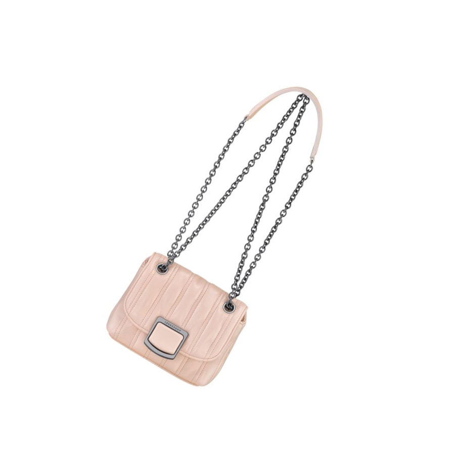 Longchamp Brioche XS Naisten Crossbody Laukut Vaaleanpinkki | Fi-RHBD456