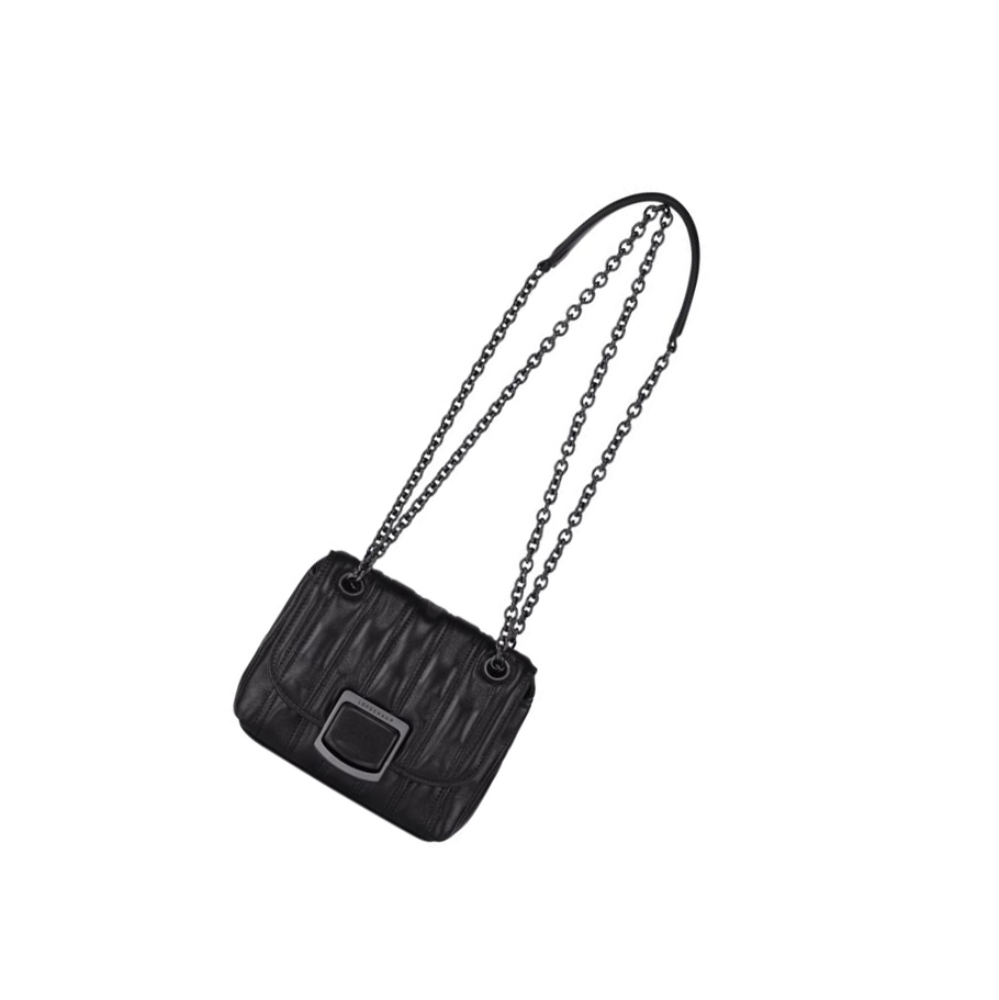 Longchamp Brioche XS Naisten Crossbody Laukut Mustat | Fi-TFXZ628