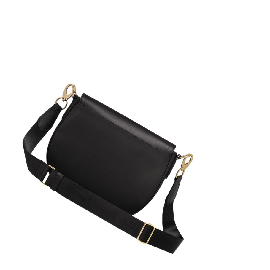 Longchamp Cavalcade M Naisten Crossbody Laukut Mustat | Fi-LGUI140
