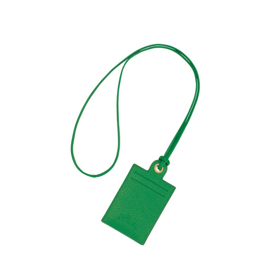 Longchamp Cuir De Russie Miesten Kortinhaltijat Vihreä | Fi-FOXW037