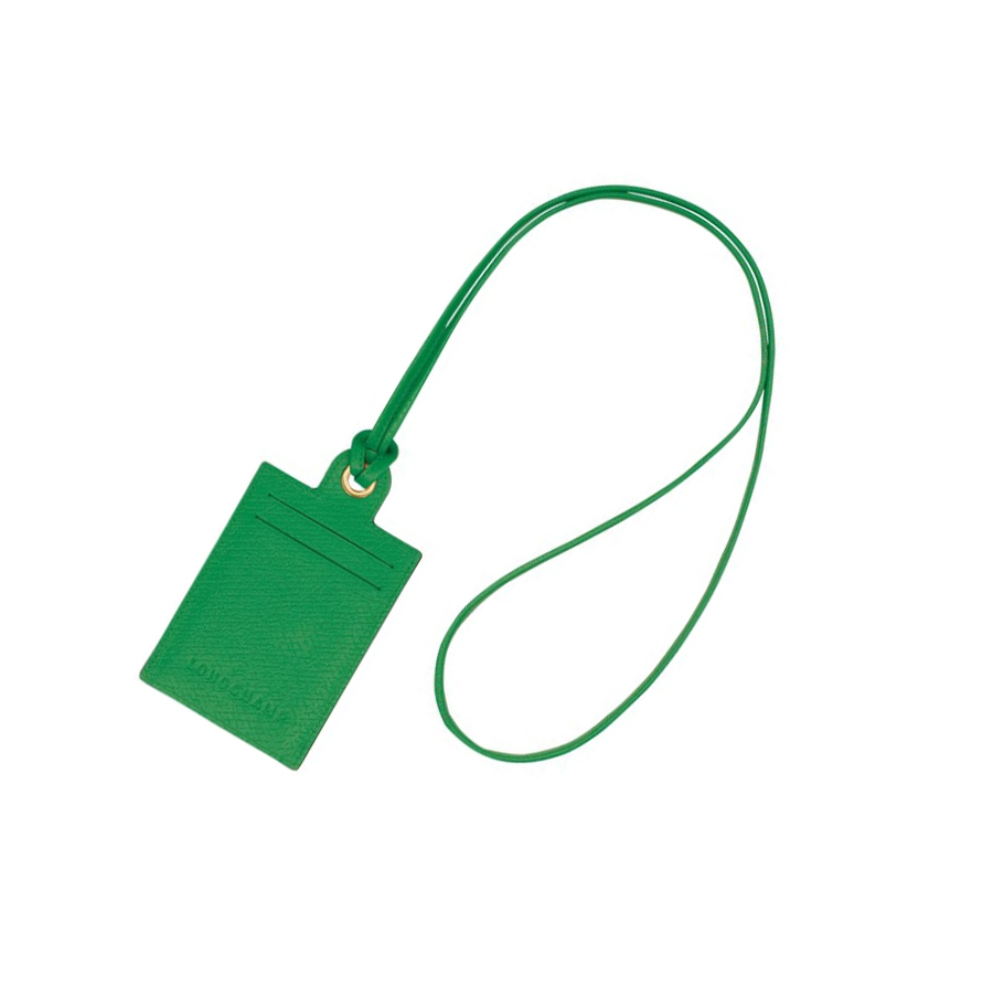 Longchamp Cuir De Russie Miesten Kortinhaltijat Vihreä | Fi-FOXW037