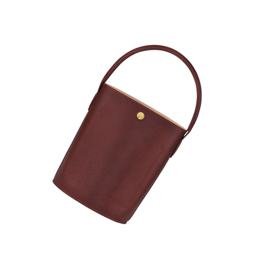 Longchamp Cuir De Russie Naisten Käsilaukut Punainen | Fi-ASCT724