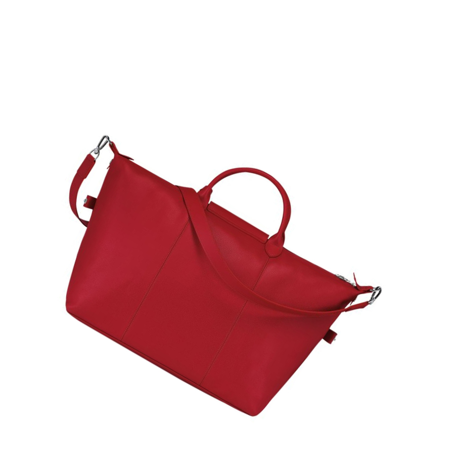 Longchamp Le Foulonné L Miesten Matkakassit Punainen | Fi-QCYE281