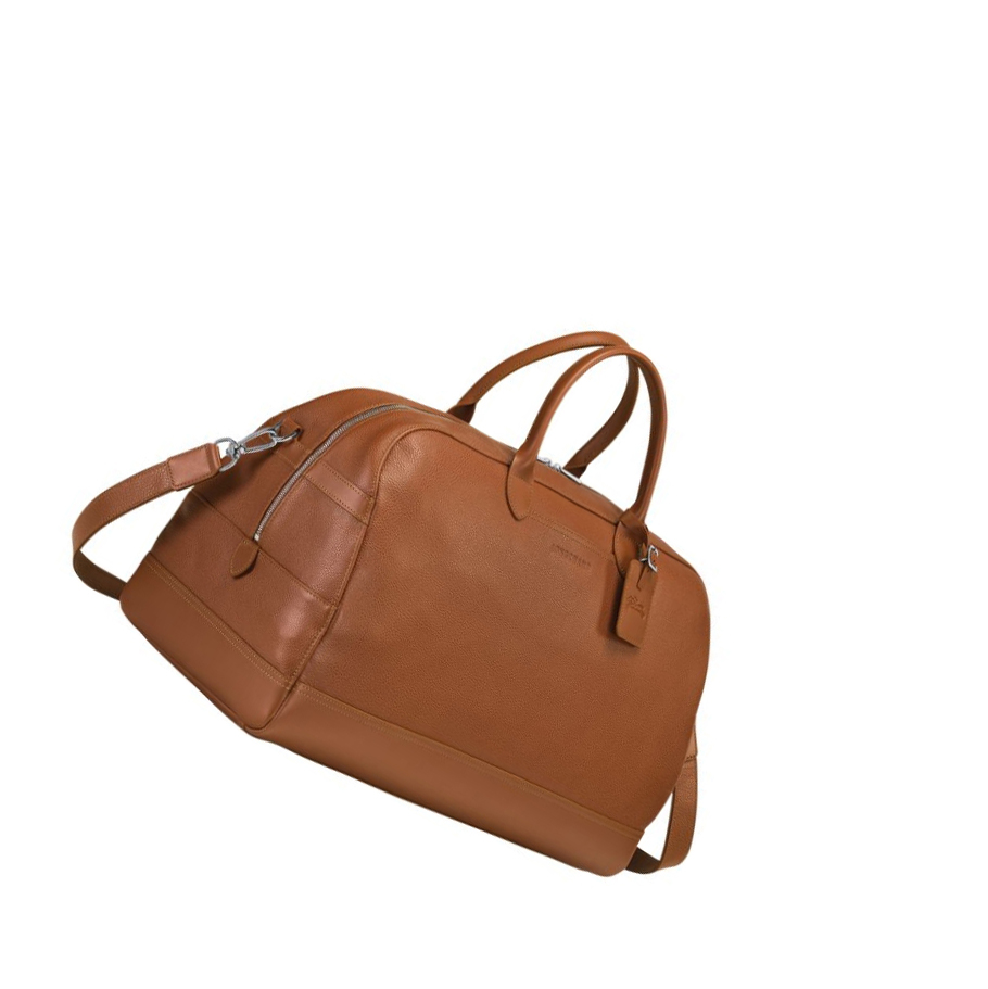 Longchamp Le Foulonné L Miesten Matkakassit Ruskea | Fi-RZXO639