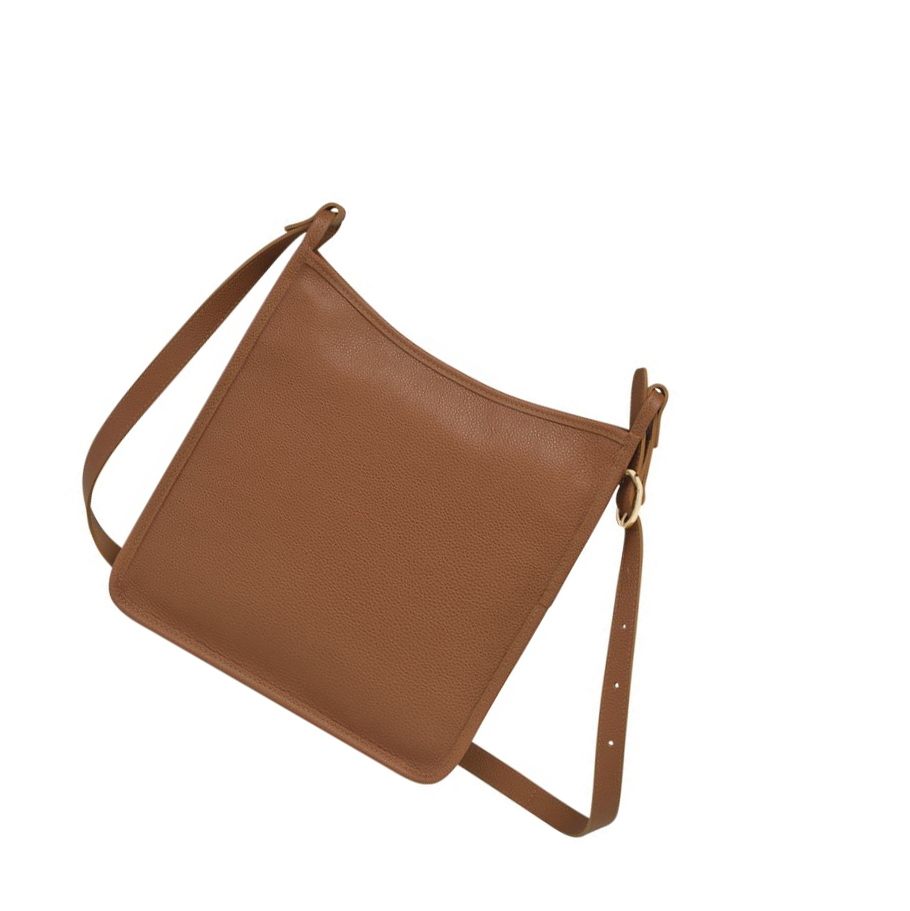 Longchamp Le Foulonné L Naisten Crossbody Laukut Ruskea | Fi-FMUR735