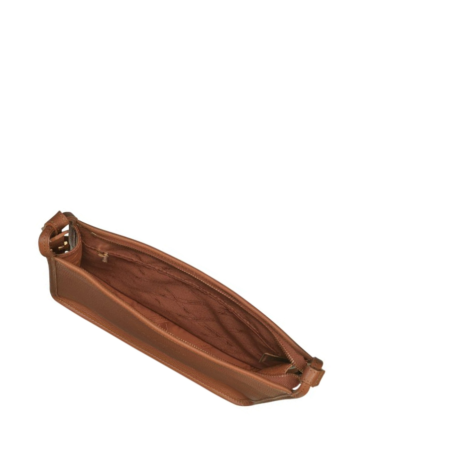 Longchamp Le Foulonné L Naisten Crossbody Laukut Ruskea | Fi-FMUR735