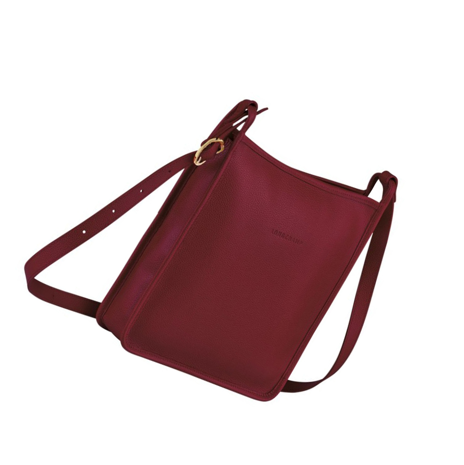 Longchamp Le Foulonné L Naisten Crossbody Laukut Punainen | Fi-FQPU586