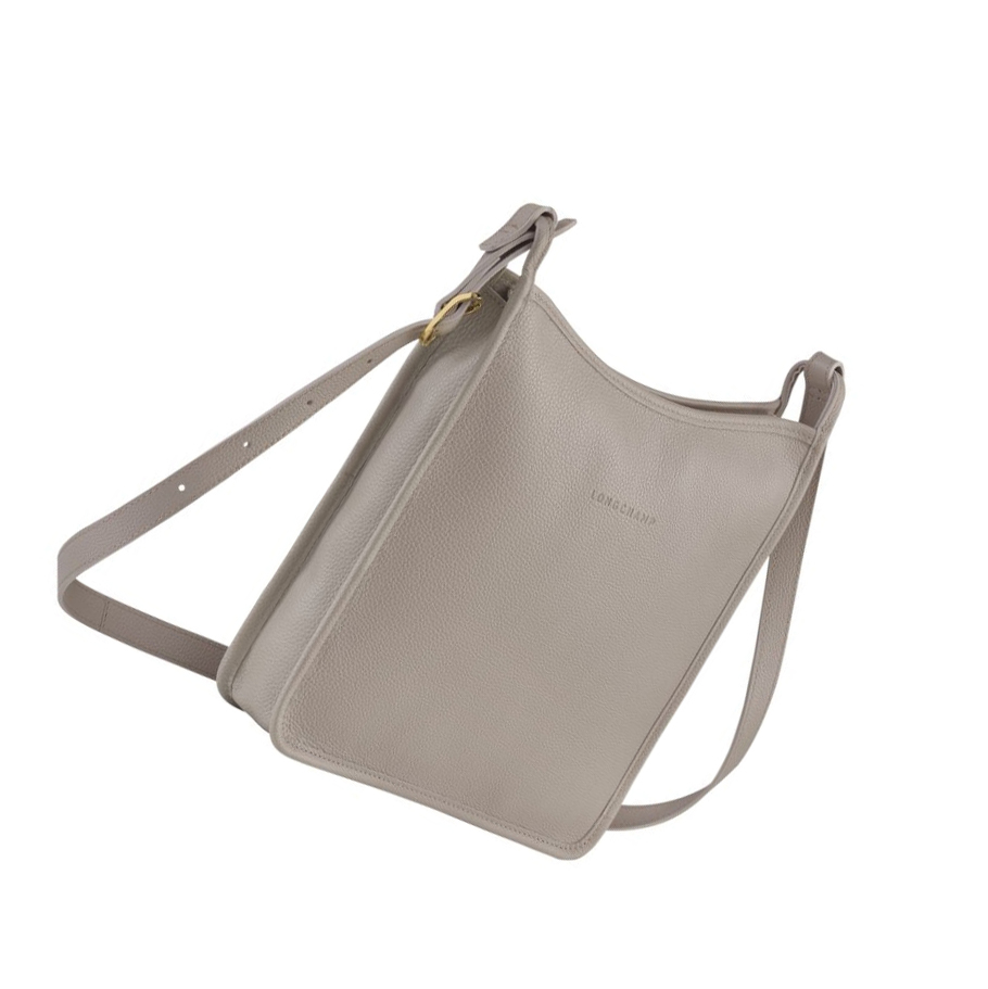 Longchamp Le Foulonné L Naisten Crossbody Laukut Harmaat | Fi-MBIJ261