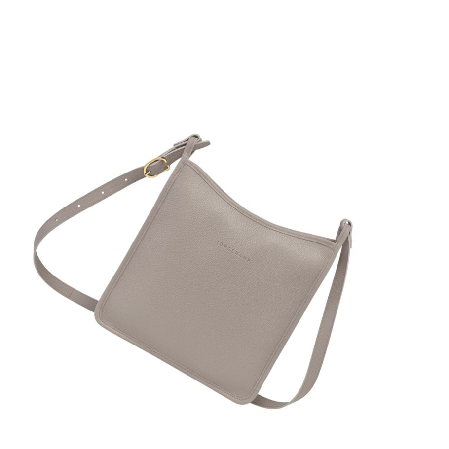 Longchamp Le Foulonné L Naisten Crossbody Laukut Harmaat | Fi-MBIJ261
