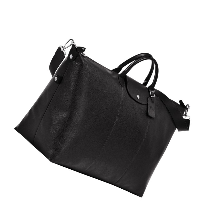 Longchamp Le Foulonné L Naisten Matkakassit Mustat | Fi-NWXK370