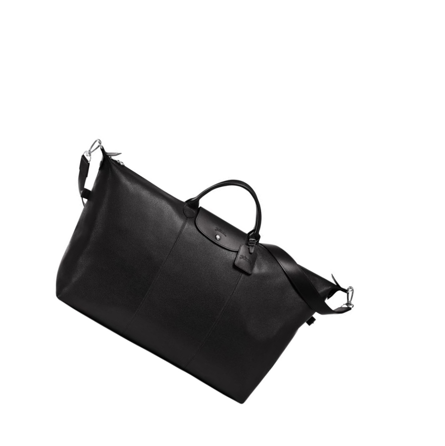 Longchamp Le Foulonné L Naisten Matkakassit Mustat | Fi-NWXK370