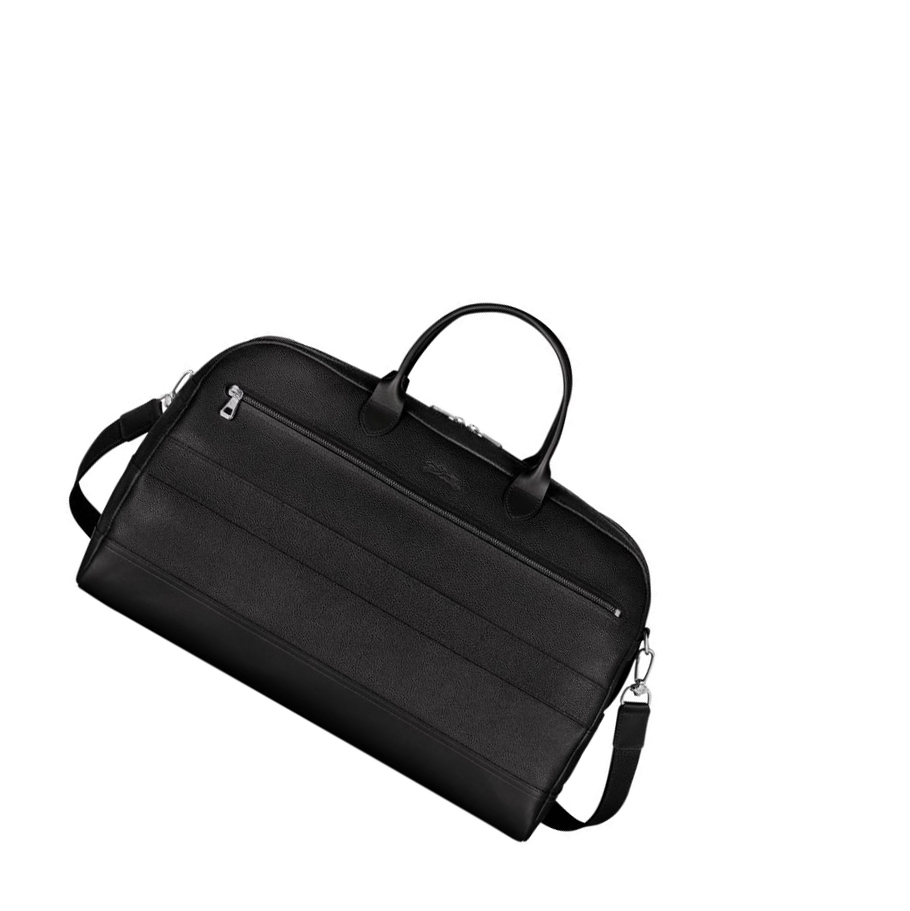 Longchamp Le Foulonné L Naisten Matkakassit Mustat | Fi-QXIW405