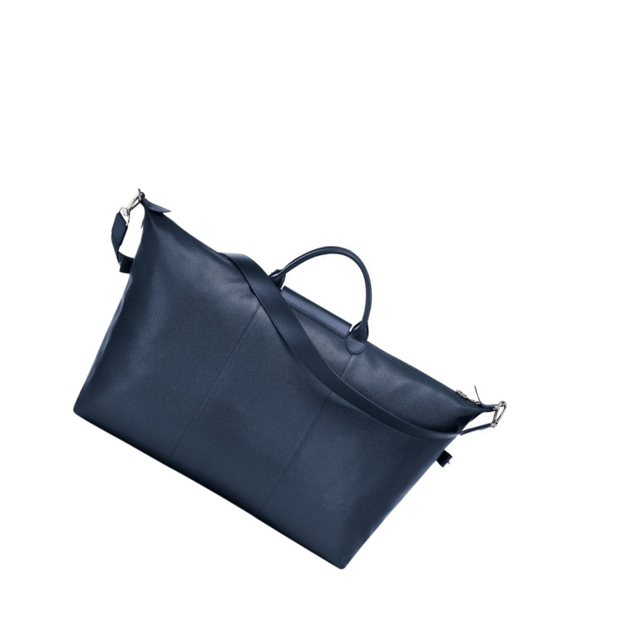 Longchamp Le Foulonné L Naisten Matkakassit Laivastonsininen | Fi-RFCO537