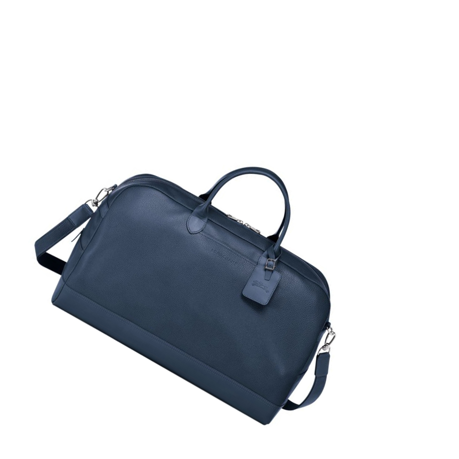 Longchamp Le Foulonné L Naisten Matkakassit Laivastonsininen | Fi-ZGPH650