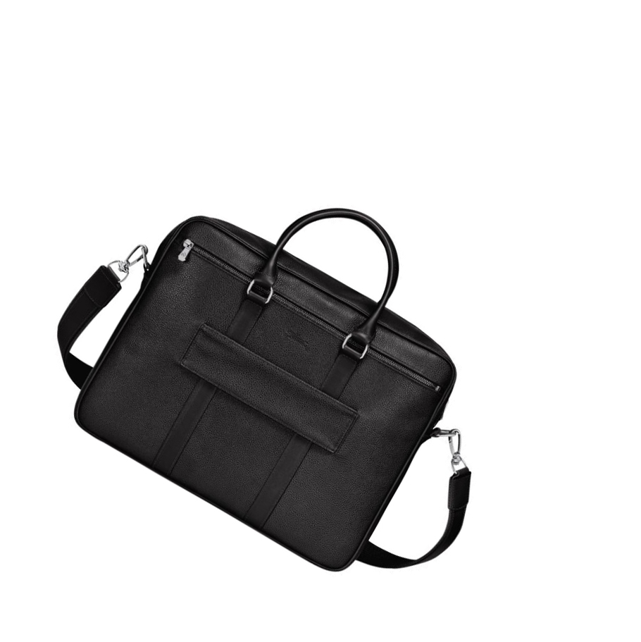 Longchamp Le Foulonné M Miesten Salkku Mustat | Fi-AXSH216