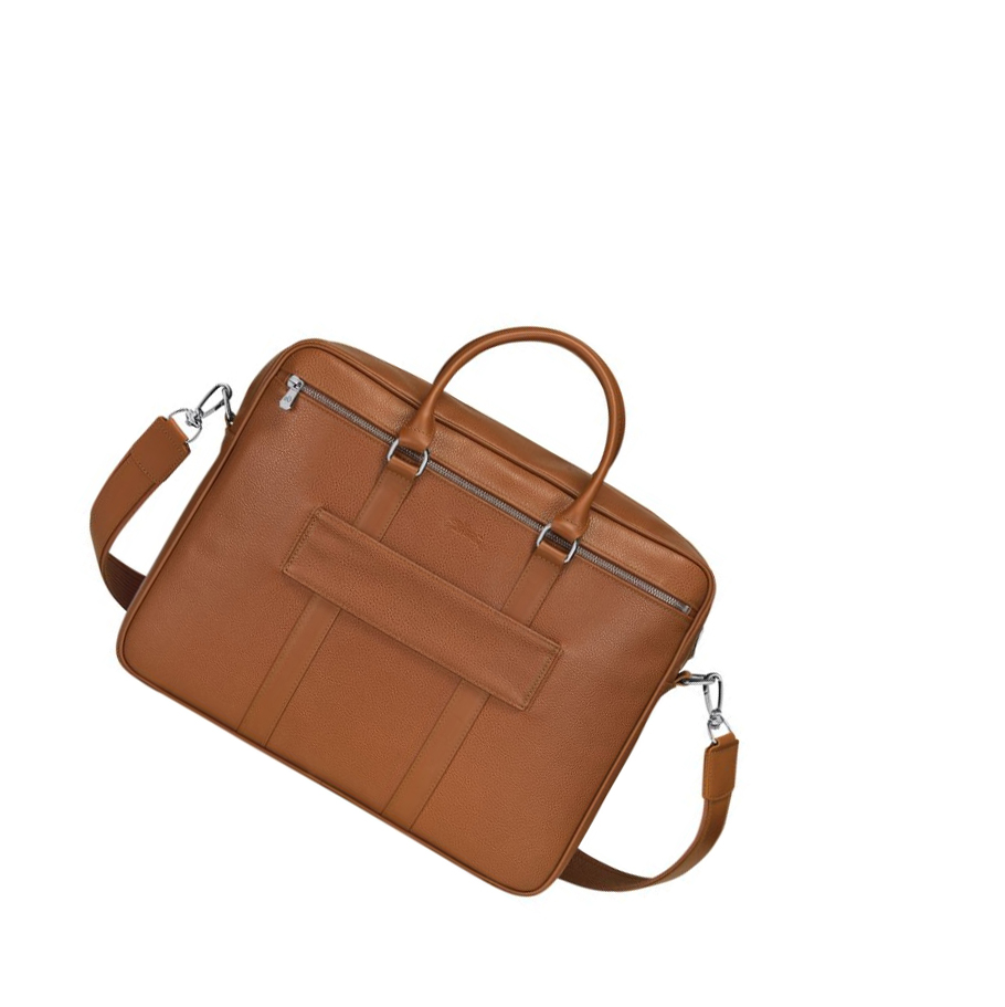 Longchamp Le Foulonné M Miesten Salkku Ruskea | Fi-JBTL261