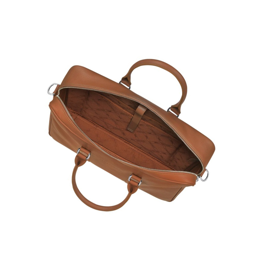 Longchamp Le Foulonné M Miesten Salkku Ruskea | Fi-JBTL261
