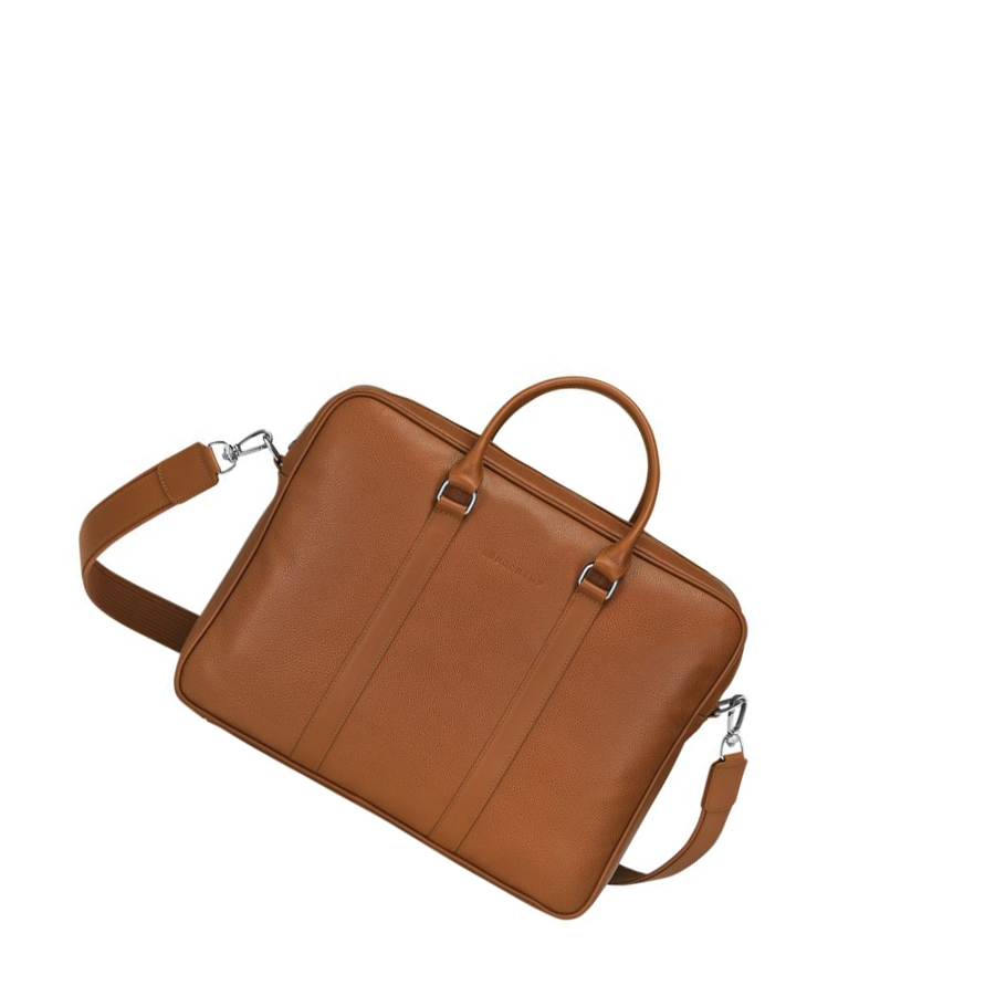 Longchamp Le Foulonné M Miesten Salkku Ruskea | Fi-JBTL261