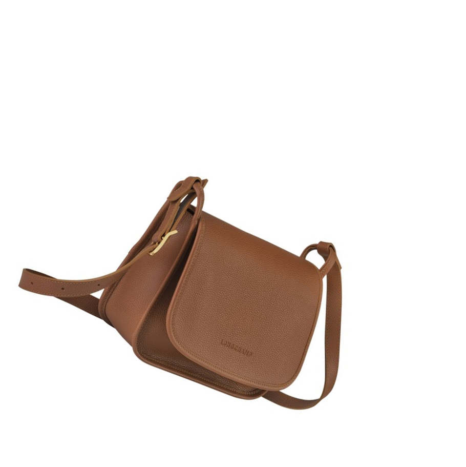 Longchamp Le Foulonné M Naisten Crossbody Laukut Ruskea | Fi-GOIW359
