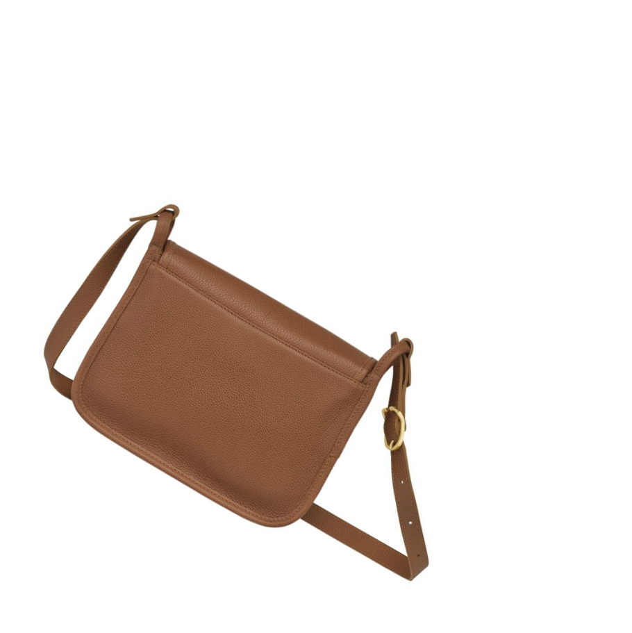 Longchamp Le Foulonné M Naisten Crossbody Laukut Ruskea | Fi-GOIW359