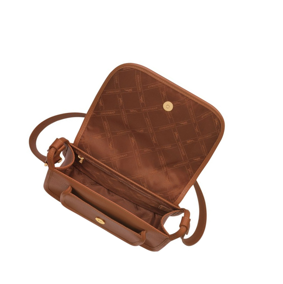 Longchamp Le Foulonné M Naisten Crossbody Laukut Ruskea | Fi-GOIW359