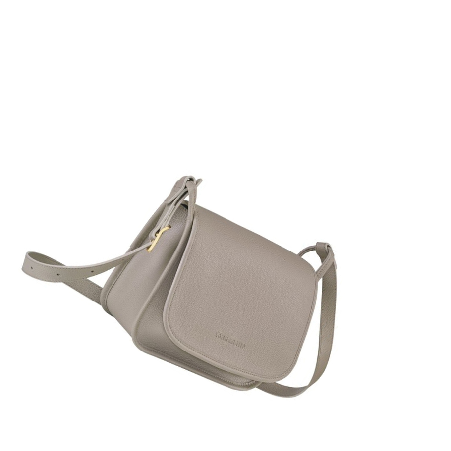 Longchamp Le Foulonné M Naisten Crossbody Laukut Harmaat | Fi-VQNE357