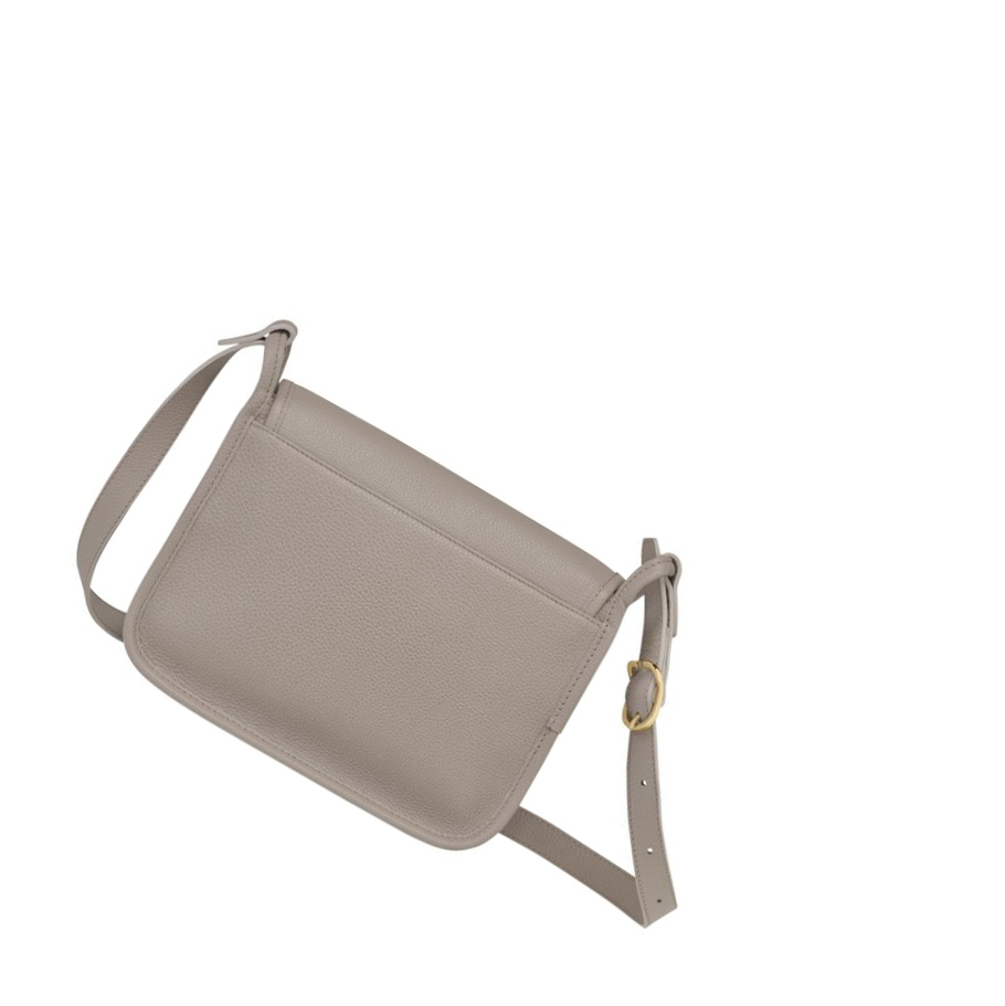 Longchamp Le Foulonné M Naisten Crossbody Laukut Harmaat | Fi-VQNE357
