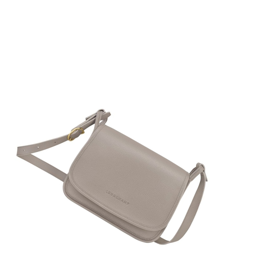 Longchamp Le Foulonné M Naisten Crossbody Laukut Harmaat | Fi-VQNE357