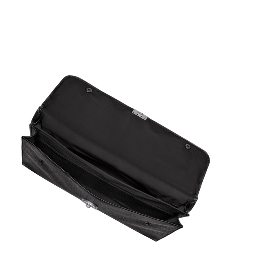 Longchamp Le Foulonné M Naisten Salkku Mustat | Fi-NQTP685