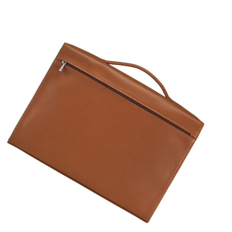Longchamp Le Foulonné M Naisten Salkku Ruskea | Fi-ERIL897