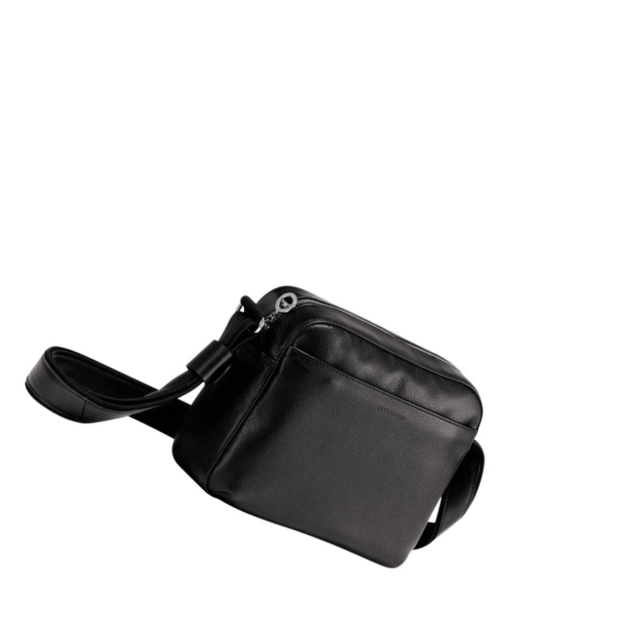 Longchamp Le Foulonné Miesten Crossbody Laukut Mustat | Fi-AKFG246