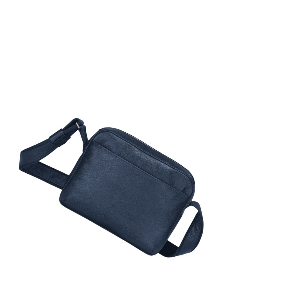 Longchamp Le Foulonné Miesten Crossbody Laukut Laivastonsininen | Fi-ANVP913